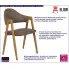 Nowoczesne krzesło do stołu Onfo