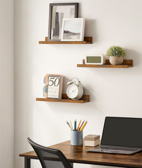 Gabinet z wykorzystaniem zestawu 3 półek loft Mavox