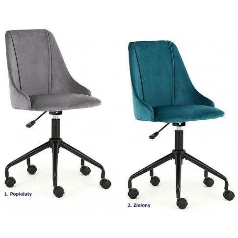 Zdjęcie zielony fotel obrotowy dla dzieci Jack | Edinos.pl