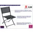 Składane krzesło ogrodowe Oweris 4X