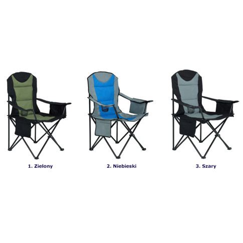 Kolory krzesła campingowego Krebri
