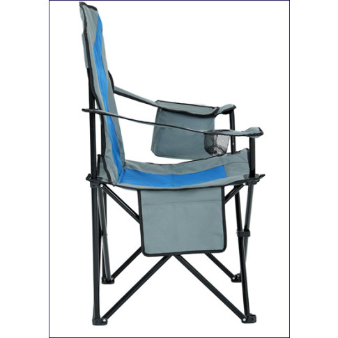 Niebieskie krzesło z uchwytem na kubek Krebri