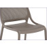 ażurowe ogrodowe krzesło khaki Olav 3X