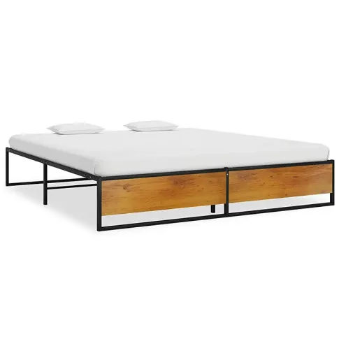 Metalowe łóżko małżeńskie Fervix