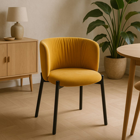 Tapicerowane krzesło Selgra