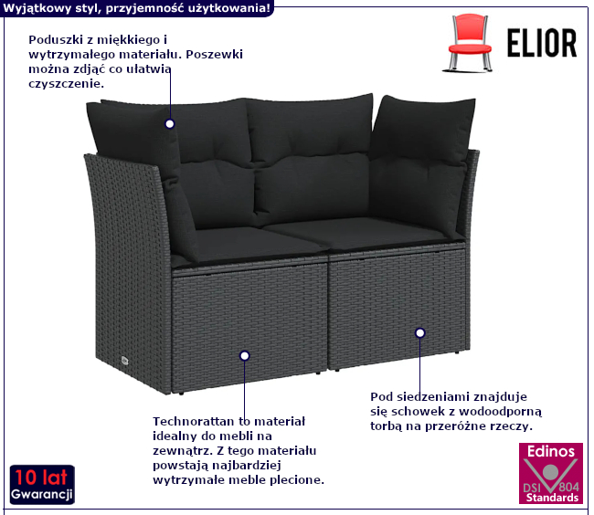 Stół do ogrodu Mulio 6X