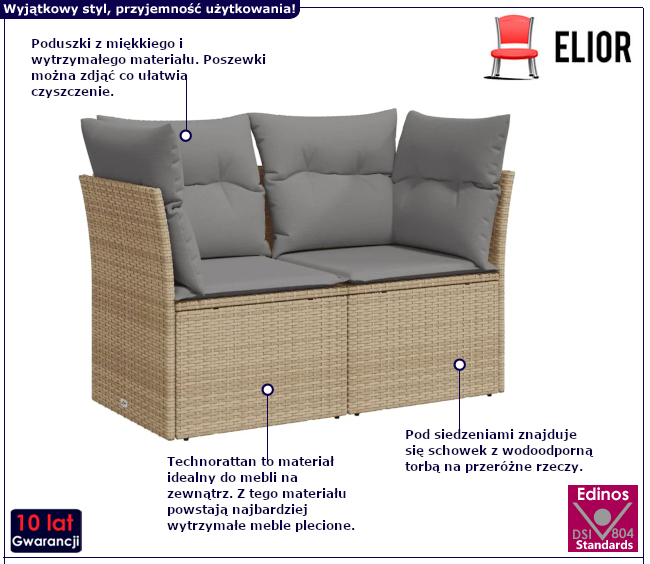 Stół do ogrodu Mulio 4X