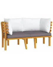 Sofa ogrodowa z drewna akacjowego - Eiren