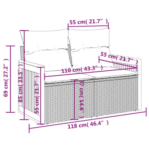 Funkcjonalna sofa Erinti 4X 