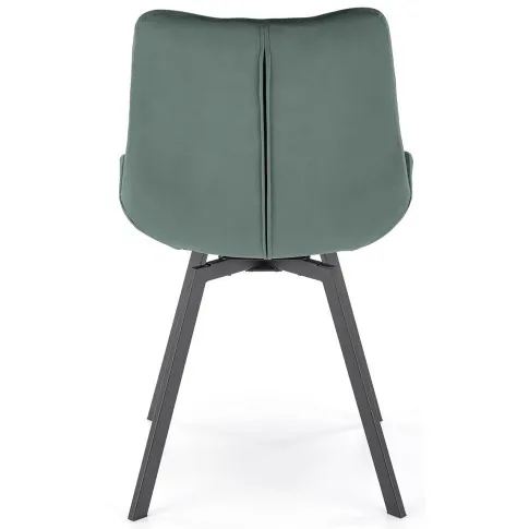 metalowe zielone krzesło Blubell