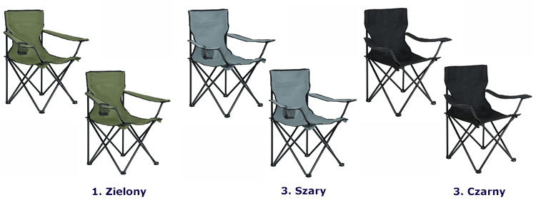 Kolory zestawu 2 krzeseł Blumbi 4X