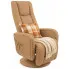 Beżowy obrotowy fotel rozkładany - Lowano 2X