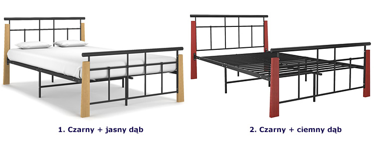 Dostępne kolory łóżek Nelo