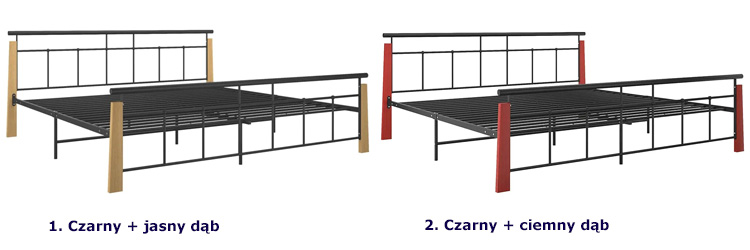 Dostępne kolory łóżek Nelo