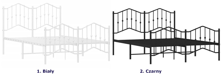 Dostępne kolory łóżek Honta