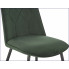 krzesło welwetowe zielone Livro