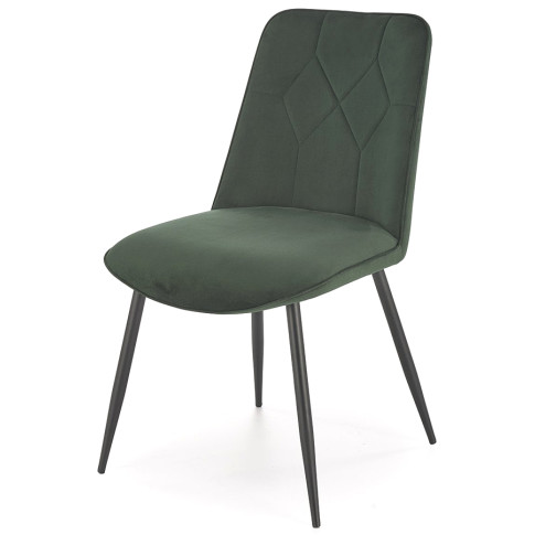zielone tapicerowane krzesło Livro