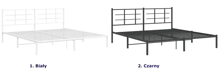 Dostępne kolory łóżek Laxo