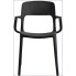 Czarne krzesło balkonowe Cuxi