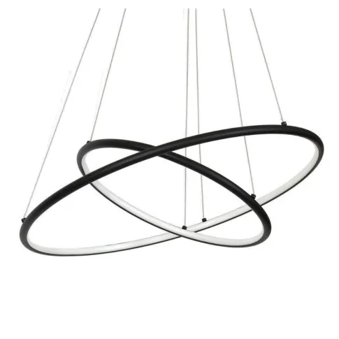 Metalowa lampa wisząca led - K435-Ring