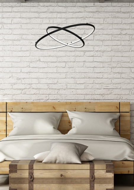 Nowoczesny okrągły żyrandol led - M745-Tabou