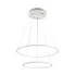 Podwójna biała lampa wisząca led - K437-Ring
