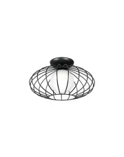 Nowoczesna czarna lampa sufitowa - K440-Polot