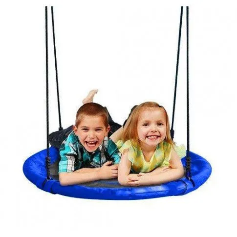 Szczegółowe zdjęcie nr 5 produktu Huśtawka dla dzieci bocianie gniazdo do ogrodu Bedford tęczowa