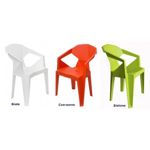 Zdjęcie modne krzesło Glosi pomarańczowe do jadalni | Edinos.pl