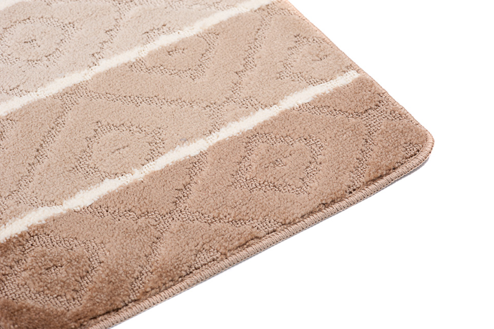Beżowy dywanik do lazienki Danola 3X