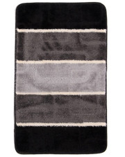 Stylowy czarny dywanik łazienkowy - Bills 3X