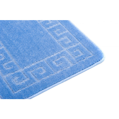 niebieski zestaw dywanikow w gracki wzór Opix 5X