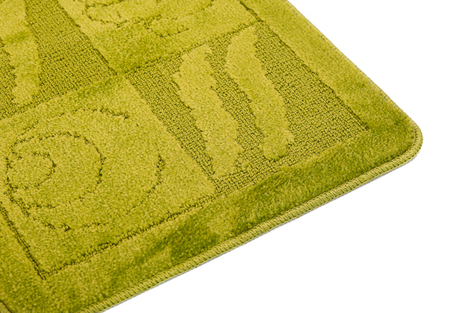 zielony dywanik do lazienki Sensi 4X