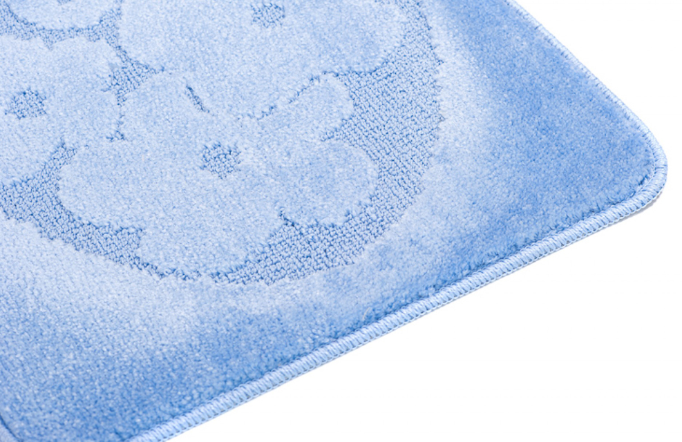 Niebieski komplet do lazienki Arbut 6X