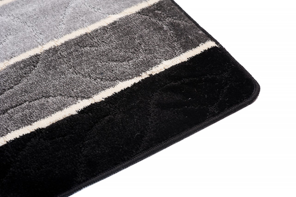 czarny komplet do lazienki laxi 4X