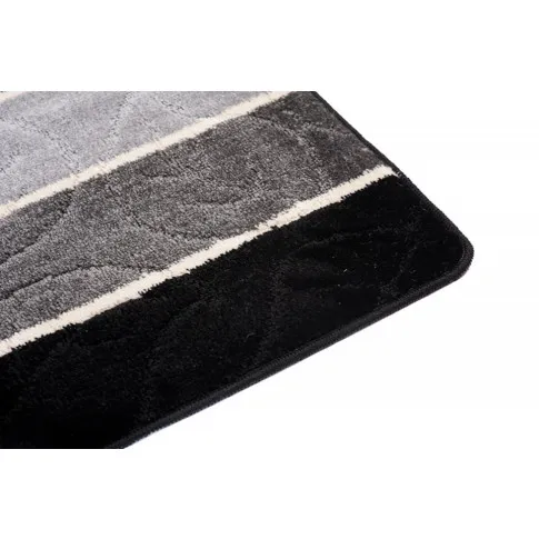 zestaw czarnych dywanikow lazienkocyh laxi 3x