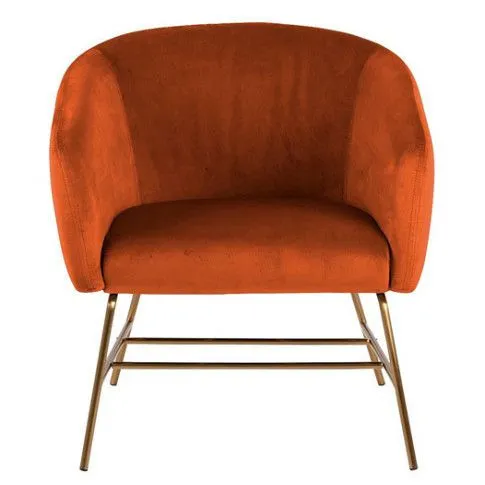 Zdjęcie fotel muszelka Darus 2X pomarańcz wypoczynkowy | Edinos.pl