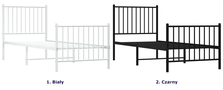 Dostępne kolory łóżek Zanari