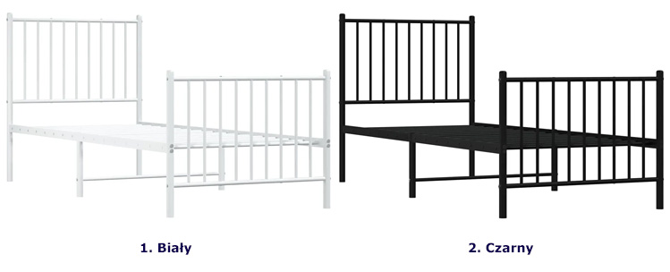 Dostępne kolory łóżek Fiver