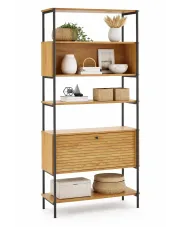 Industrialny wysoki regał na nóżkach - Ustor 4X w sklepie Edinos.pl