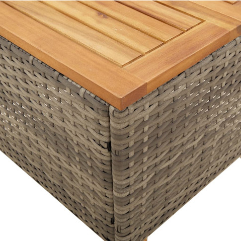 Idalaja 5X stolik z drewnem akacjowym