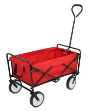 Czerwony składany wózek kempingowy - Froslin