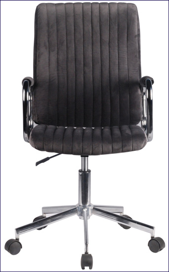 Tapicerowane krzesło do biurka Tevors kolor szary