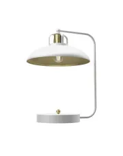 Biała industrialna lampka nocna - K486-Falso