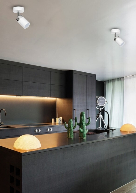 Biała lampa sufitowa - K470-Fiorenzo