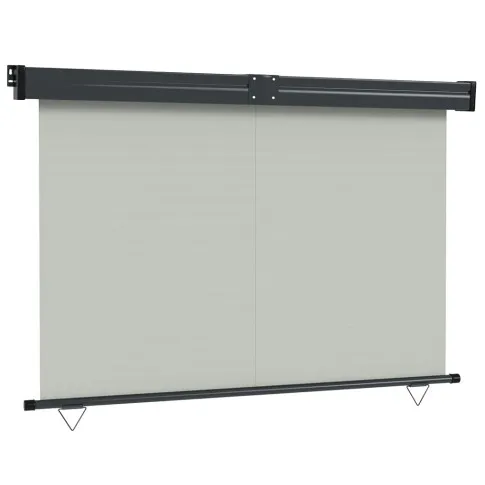 Szczegółowe zdjęcie nr 4 produktu Szara markiza boczna na taras - Sativ