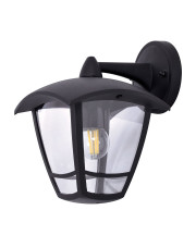 Czarna zewnętrzna lampa ścienna - A453-Cres w sklepie Edinos.pl