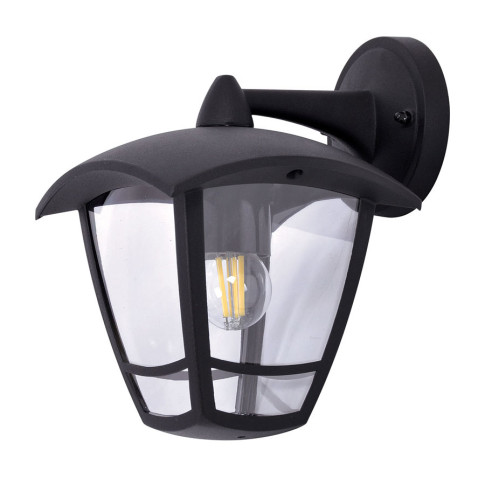 Czarna lampa elewacyjna zewnętrzna A453-Cres