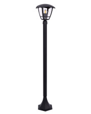 Czarna lampa zewnętrzna ogrodowa słupek - A455-Cres