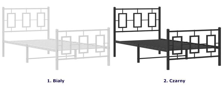 Dostępne kolory łóżek Lenra